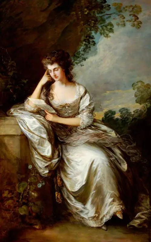 Frances Browne (1746–1811) Mme John Douglas - Thomas Gainsborough - Alpha Reproduction