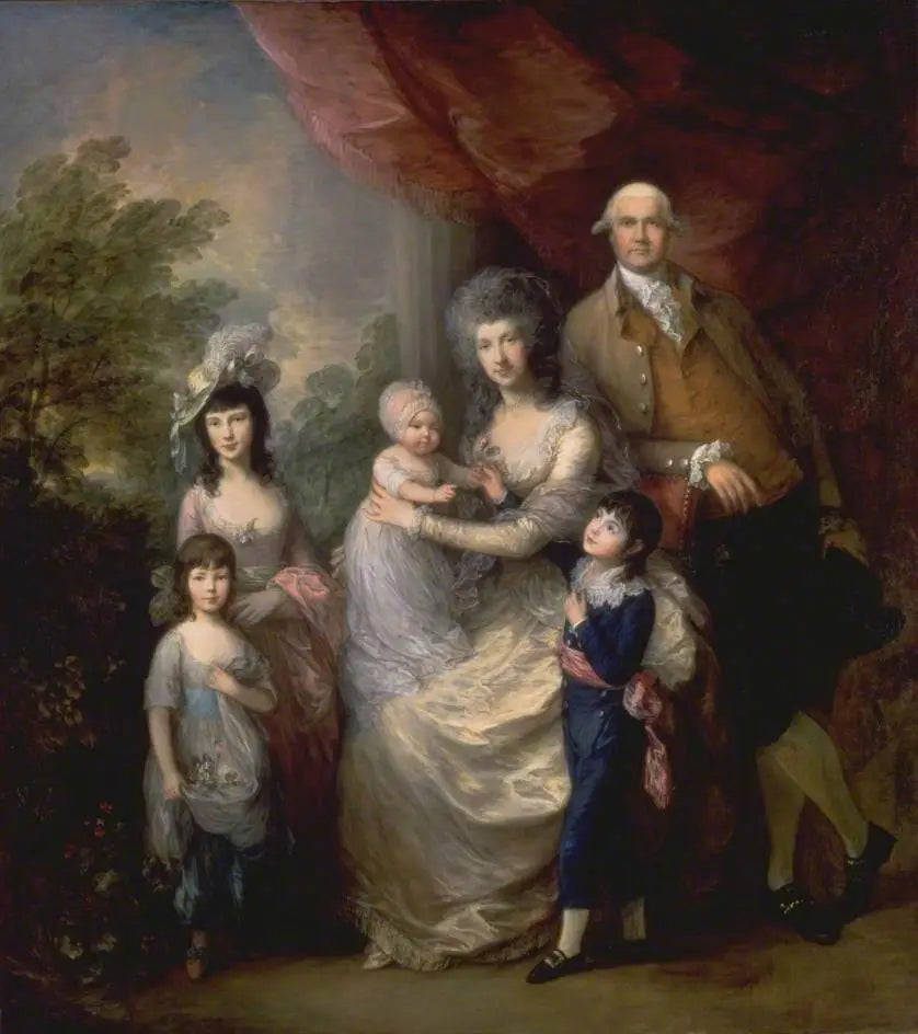 La Famille Baillie - Thomas Gainsborough - Alpha Reproduction