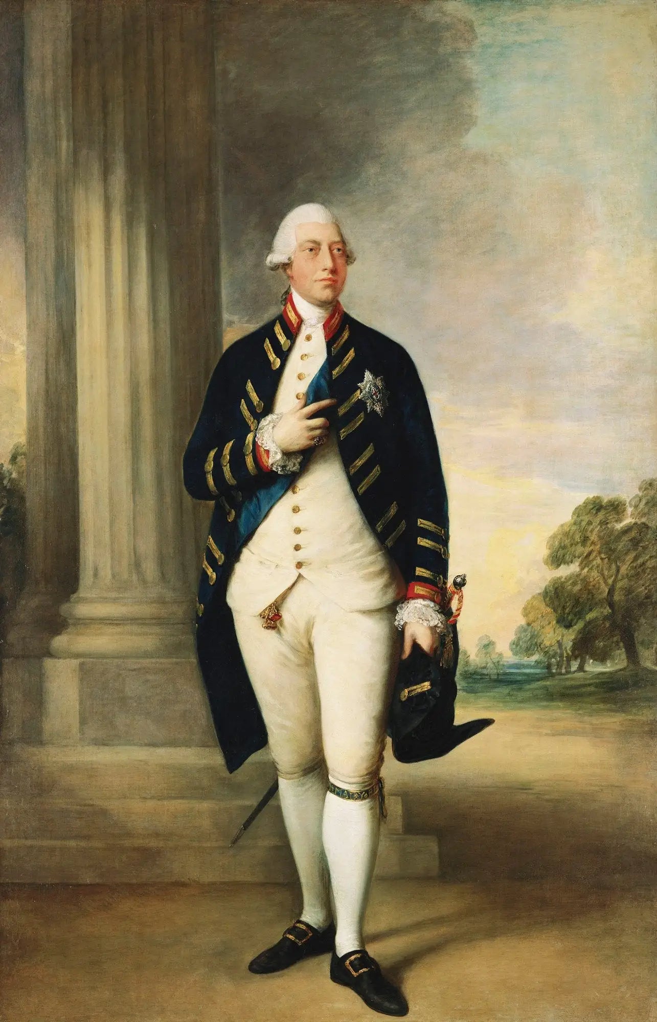 Georges III (1738-1820) - Thomas Gainsborough - Alpha Reproduction