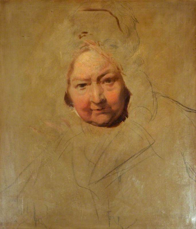 Tête d'une vieille dame - Thomas Lawrence