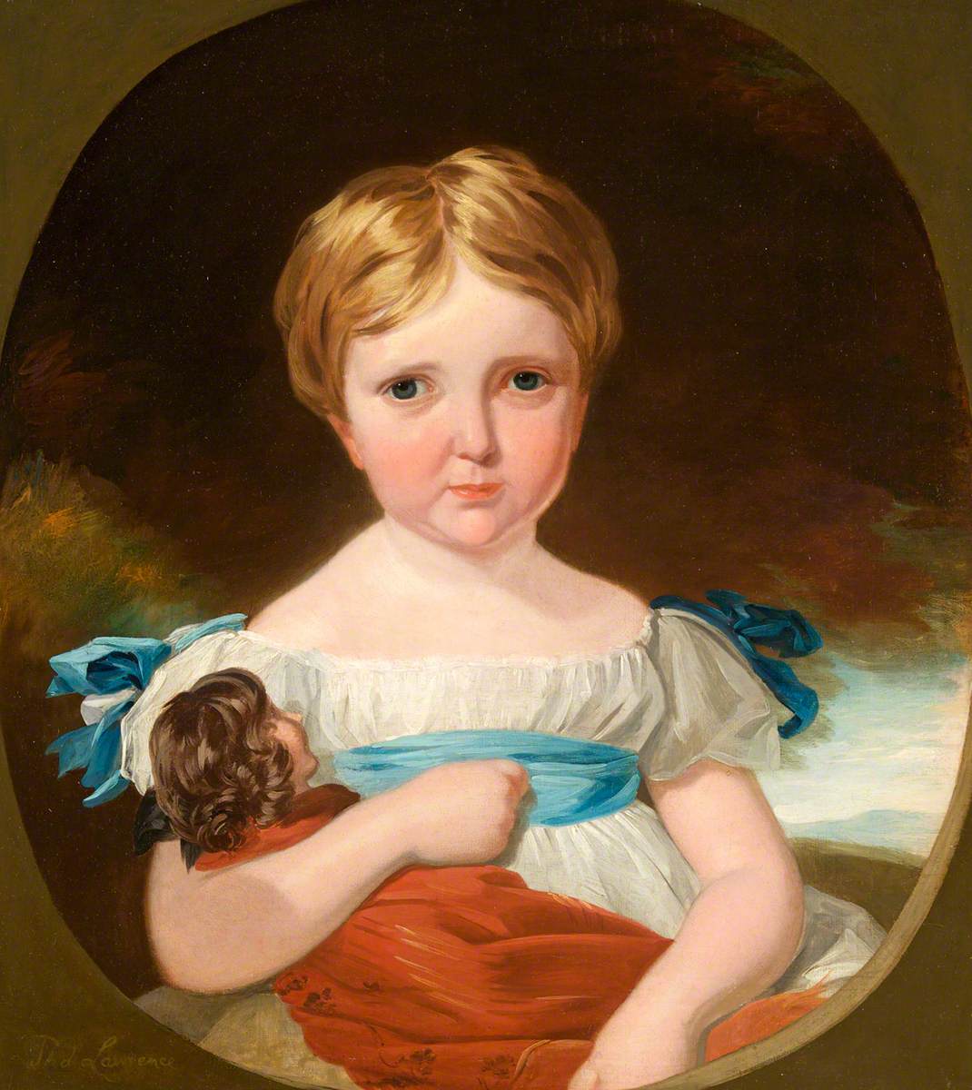Portrait d'un enfant avec une poupée - Thomas Lawrence