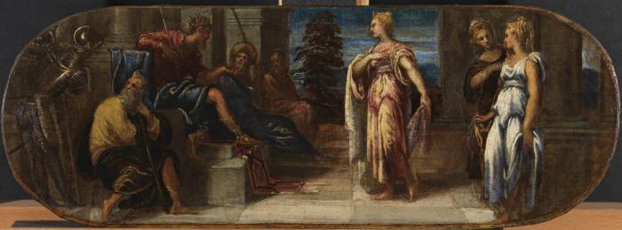 Esther et Assuérus ou Salomon et la reine de Saba - Jacopo Tintoretto