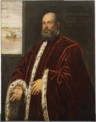 Portrait de Gabriele di Pietro Emo, procureur de Saint-Marc - Jacopo Tintoretto