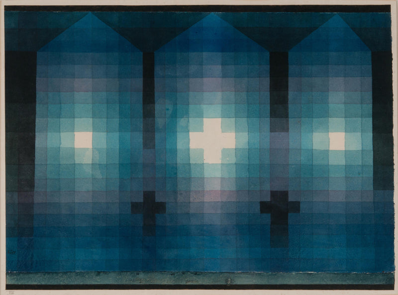 Tomb in Three Parts - Paul Klee