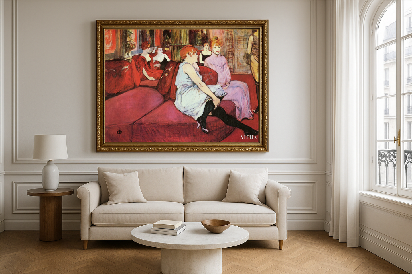 ซาลอนเดอลาRue des Moulins - Toulouse Lautrec