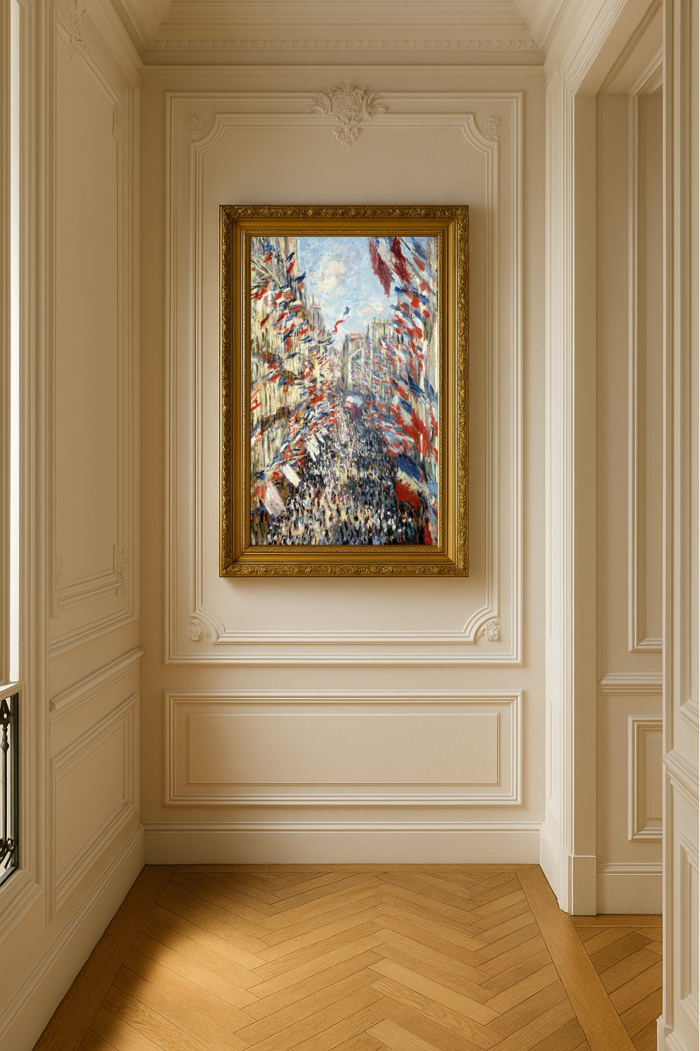 🎨 ถนนมงตอร์กุยล์, งานเฉลิมฉลองวันที่ 30 มิถุนายน 1878 – Claude Monet