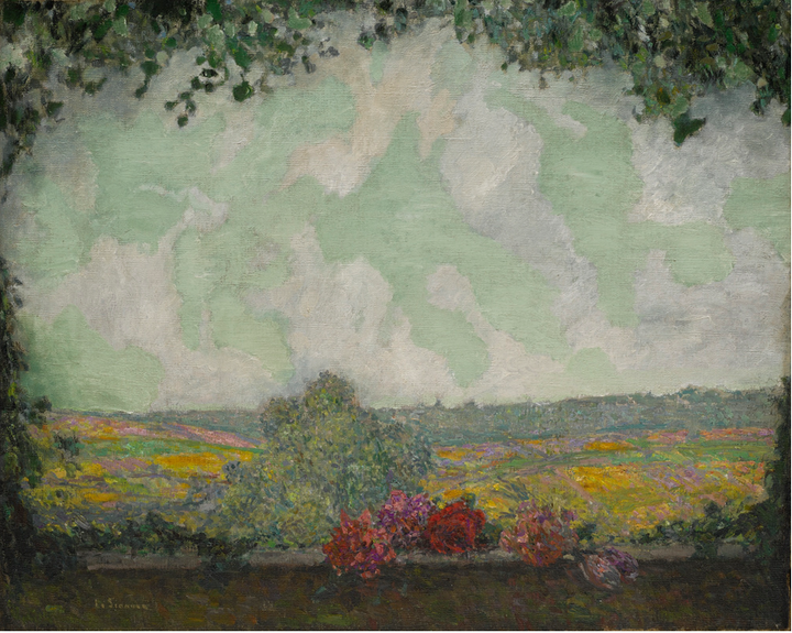 La Terrasse - Henri Le Sidaner