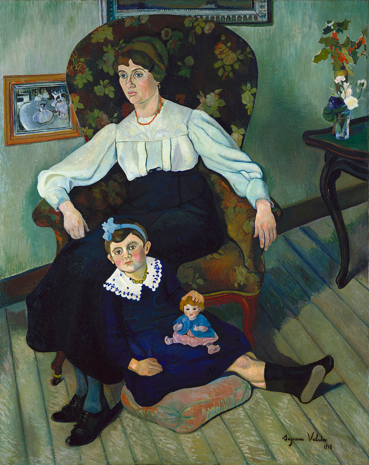 Marie Coca et sa fille — Suzanne Valadon