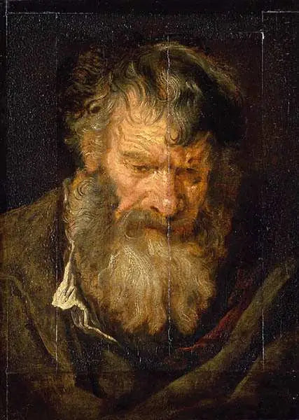 Tête de vieillard - Antoine van Dyck - Alpha Reproduction