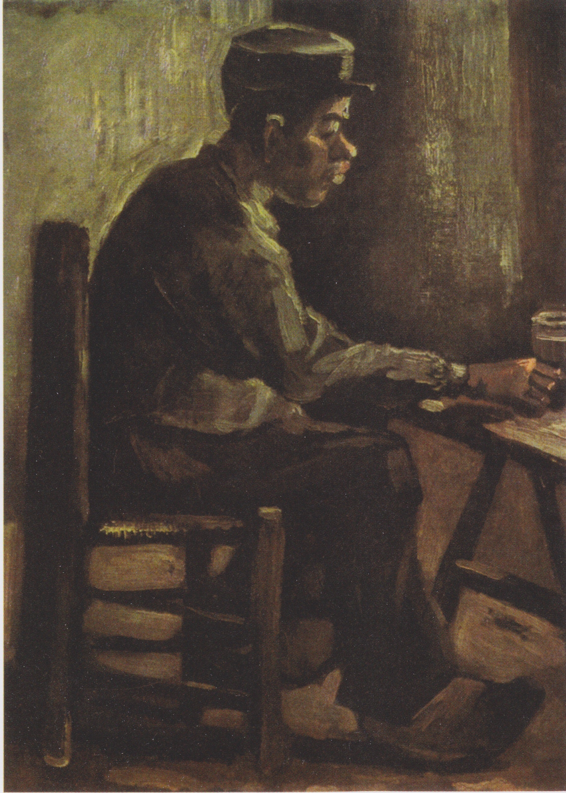 ชายที่โต๊ะ - Vincent van Gogh