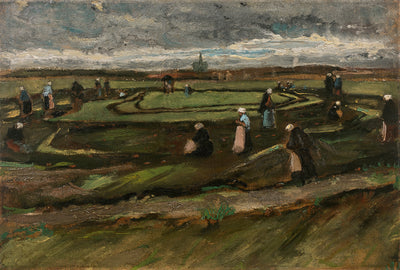 ช่างซ่อมตาข่ายในเนินทราย - Vincent van Gogh