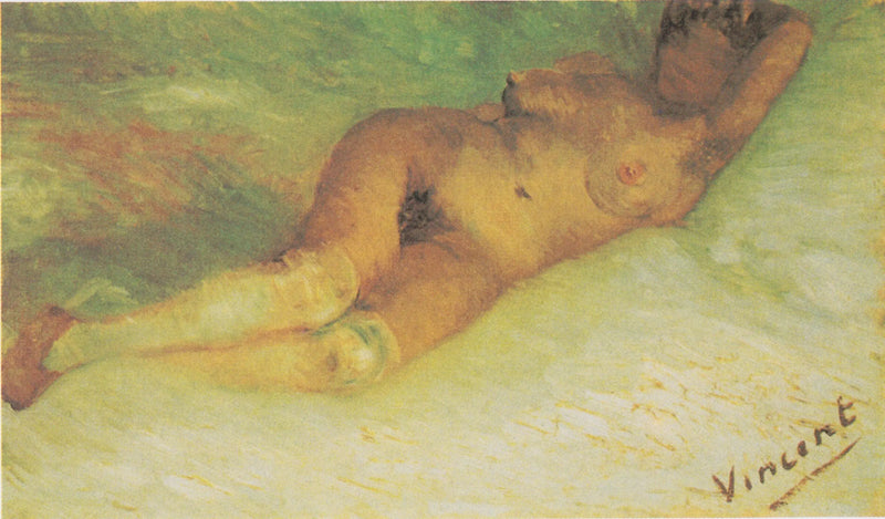 ผู้หญิงเปลือยนอนหงาย - Vincent van Gogh