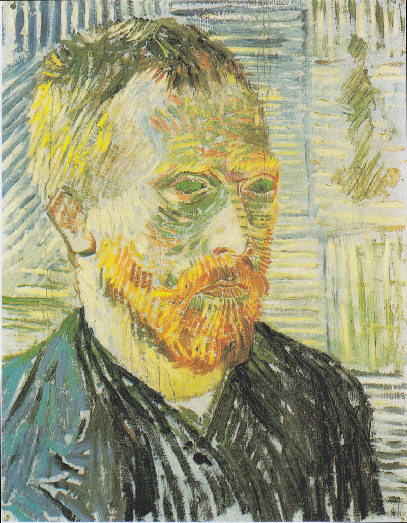 ภาพเหมือนตัวเองในสไตล์ภาพพิมพ์ญี่ปุ่น - Vincent van Gogh