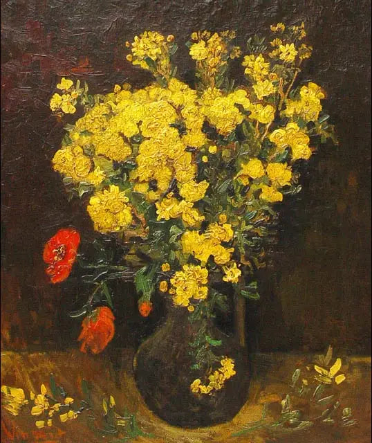 ดอกป๊อปปี้ - Vincent van Gogh