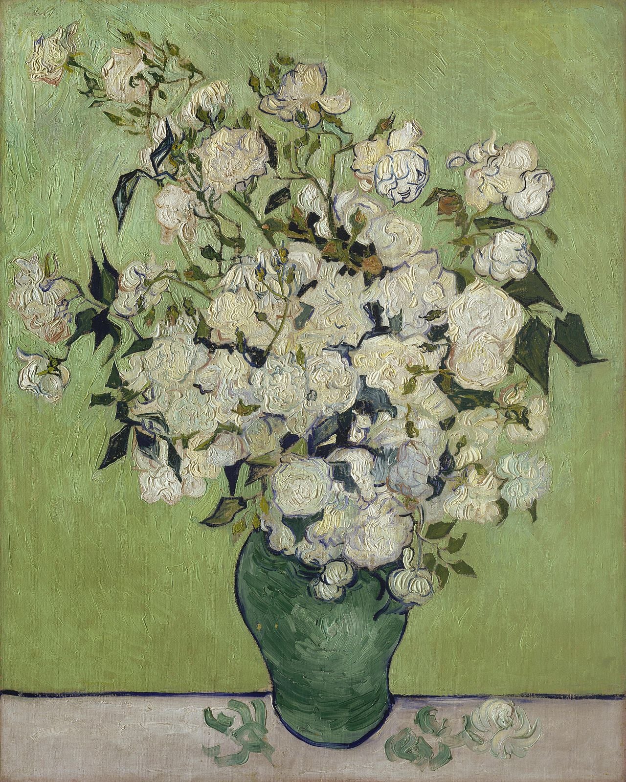 แจกันดอกกุหลาบ - Vincent van Gogh