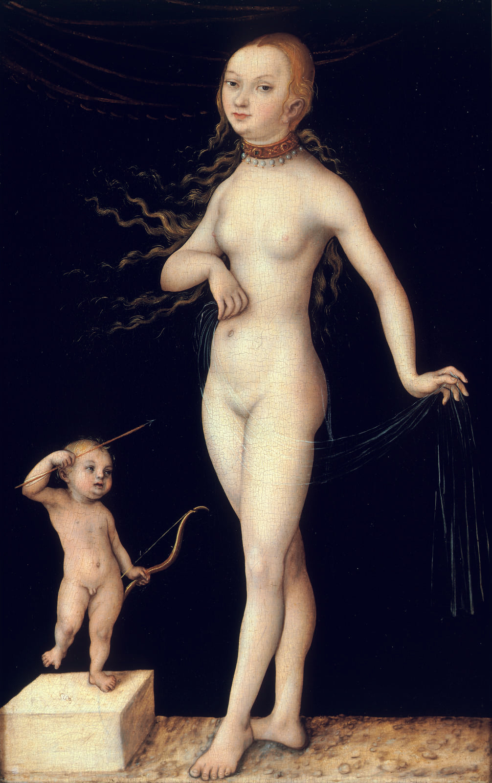 Vénus et Cupidon - Lucas Cranach the Elder
