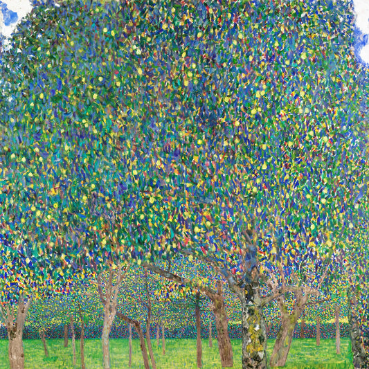 🌳 สวนผลไม้ที่มีต้นไม้ผล – Gustav Klimt (ประมาณปี 1905)