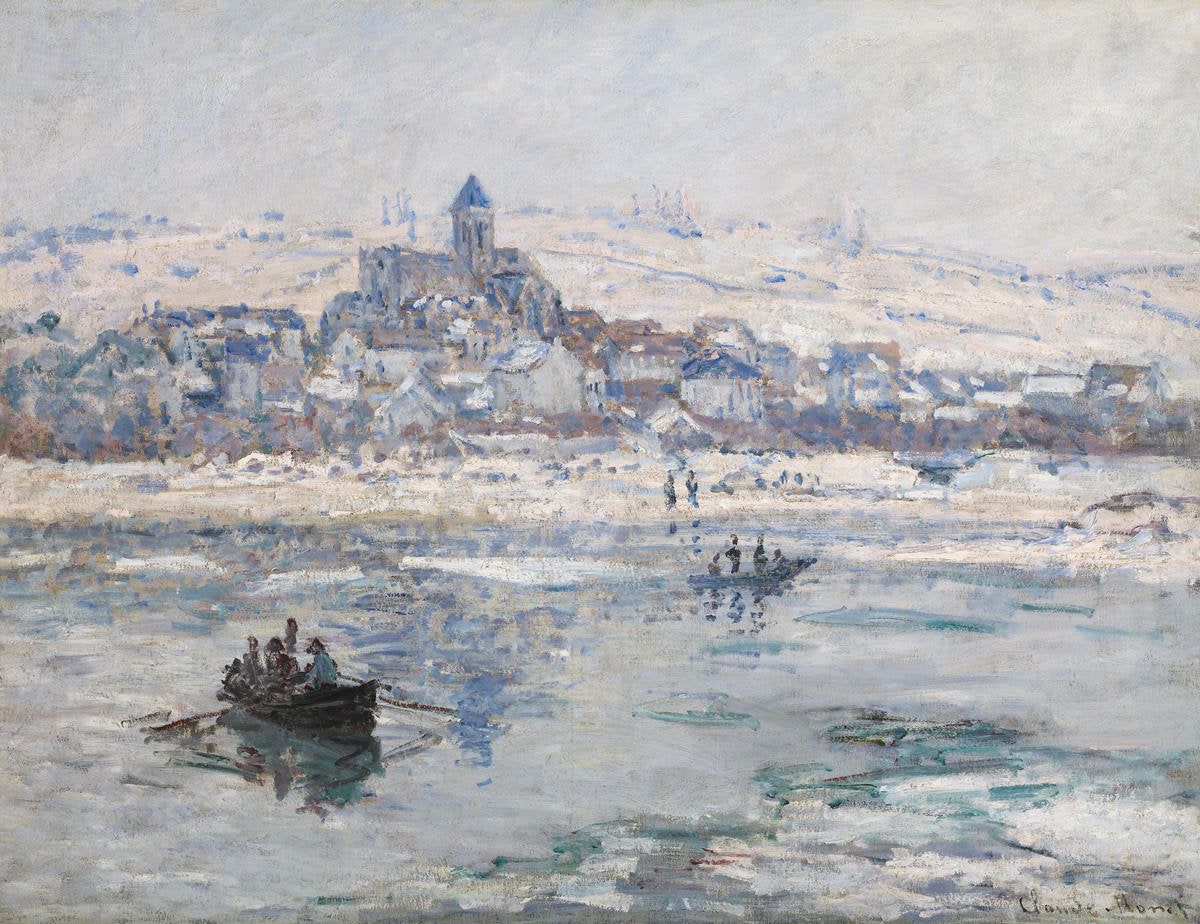 เวเทอุยในฤดูหนาว - Claude Monet