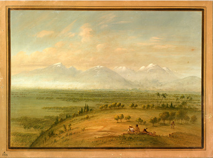 Vue de la Pampa del Sacramento - George Catlin