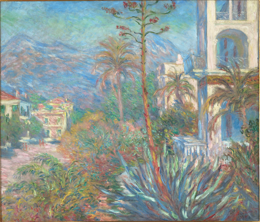 « วิลล่าที่บอร์ดิแยรา » – Claude Monet (1884)