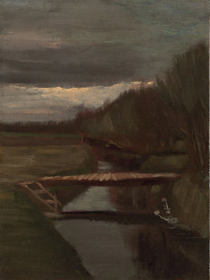 สะพานข้ามคูน้ำ - Vincent van Gogh