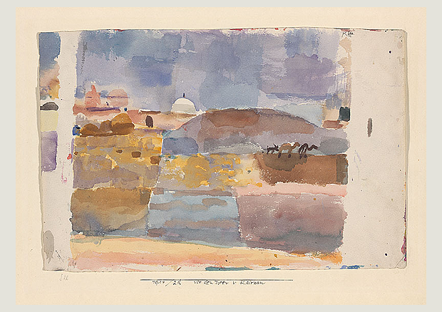 Aux portes de Kairouan — Paul Klee