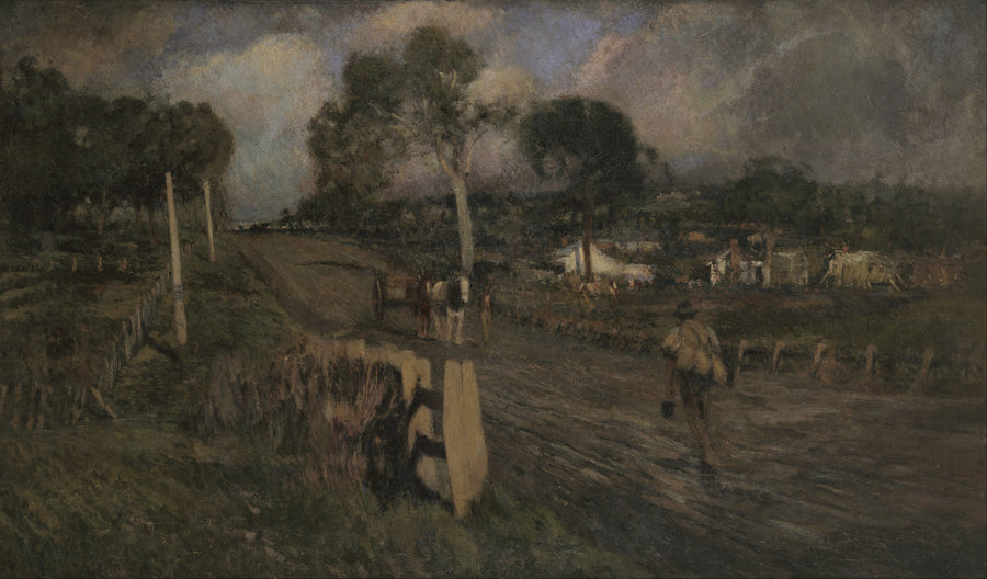 Nearing the township - Walter Withers