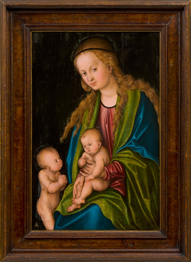 La Vierge à l'Enfant et le petit Jean - Lucas Cranach the Elder