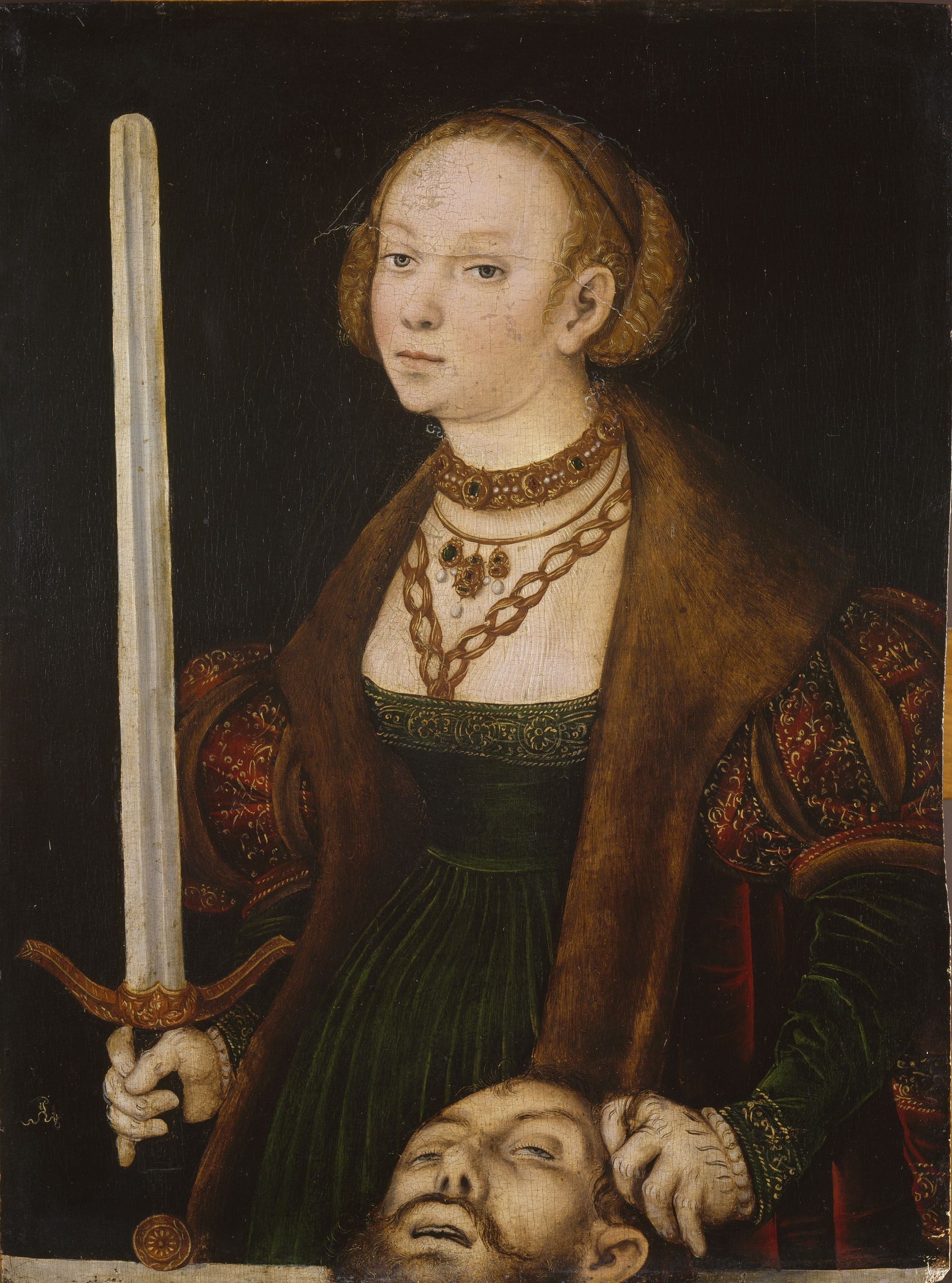 Judith avec la tête d'Holopherne - Lucas Cranach the Elder