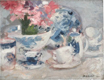 Blanc rose et bleu - Francis Cadell - Alpha Reproduction