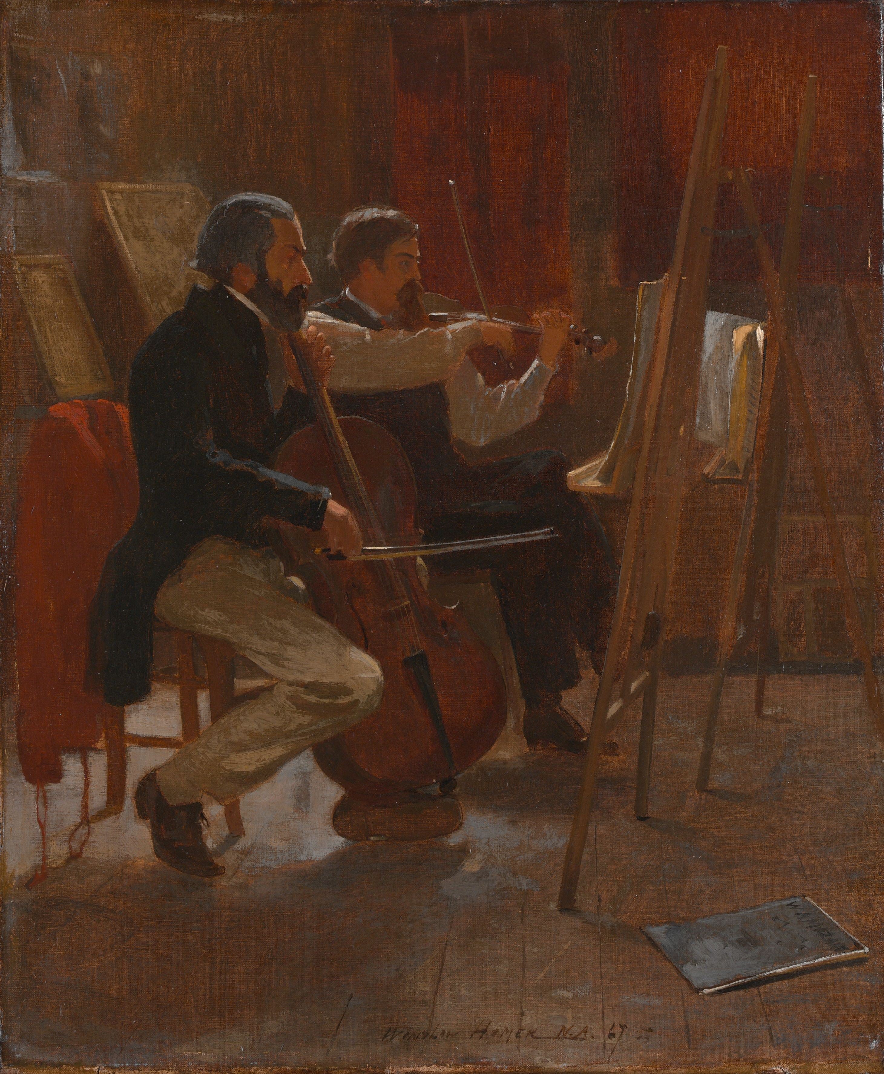 Le Studio - Winslow Homer