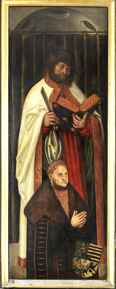 Retable de l'église Sainte-Catherine de Zwickau [aile gauche] - Lucas Cranach the Elder