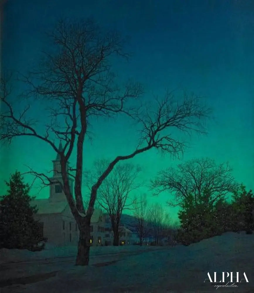 A la fin de la journée - Maxfield Parrish - Reproductions de tableaux et peintures haut de gamme