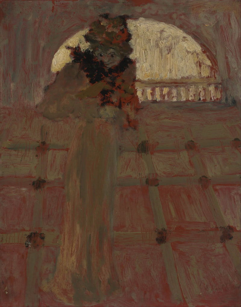 ที่โรงละครโอเปร่า - Édouard Vuillard