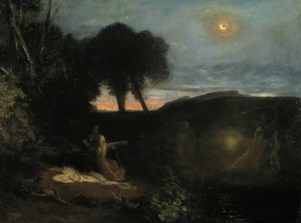 A Subject from the Runic Superstitions ... - J. M. W. Turner image 1 tableau peint à l’huile sur toile