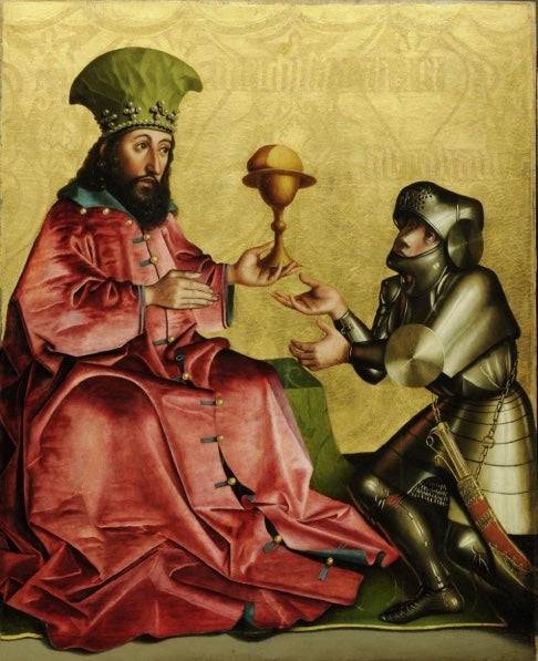 Abraham et Melchisédech - Konrad Witz - Alpha Reproduction