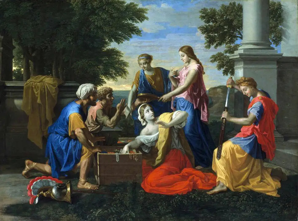 Achille parmi les filles du roi Lycomède - Nicolas Poussin - Alpha Reproduction