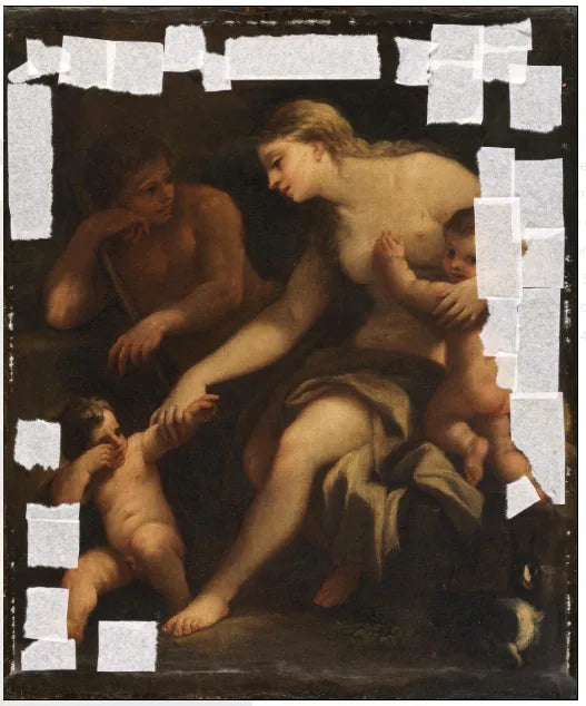 Adam et Ève, avec Caïn et Abel - Luca Giordano
อาดัมและอีฟ พร้อมกับคาอินและอาเบล - ลูคา จอร์ดาโน