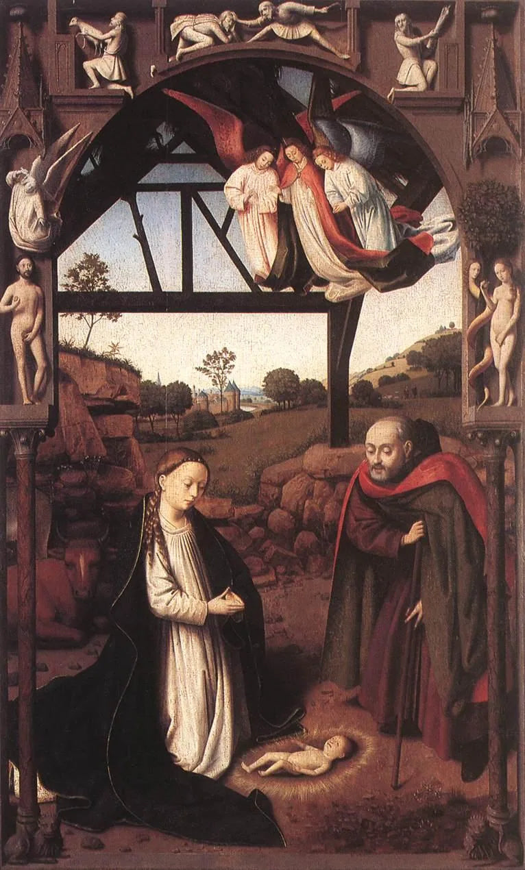 บูชาทารกพระเยซู - Petrus Christus