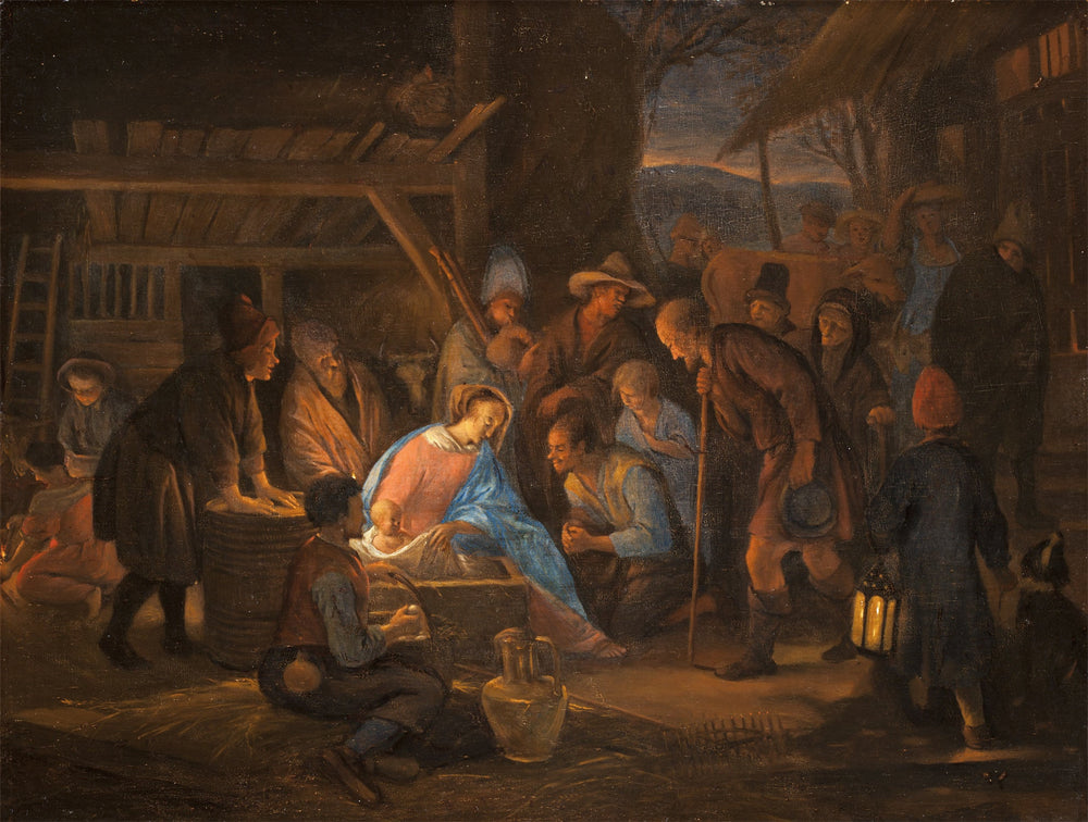 Adoration des bergers - Jan Steen