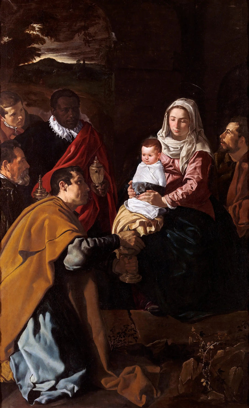 Adoration des Mages - Diego Velázquez
การบูชาของพระราชา - ดีเอโก เวลาซเกซ
