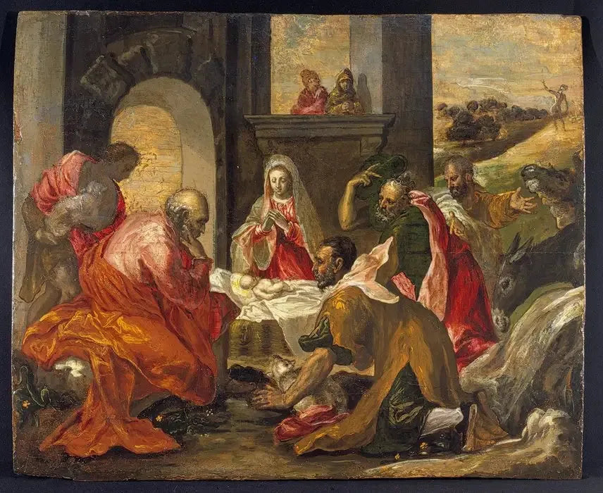 Adoration des Mages - El Greco
การบูชาของพระราชา - เอล เกรโก