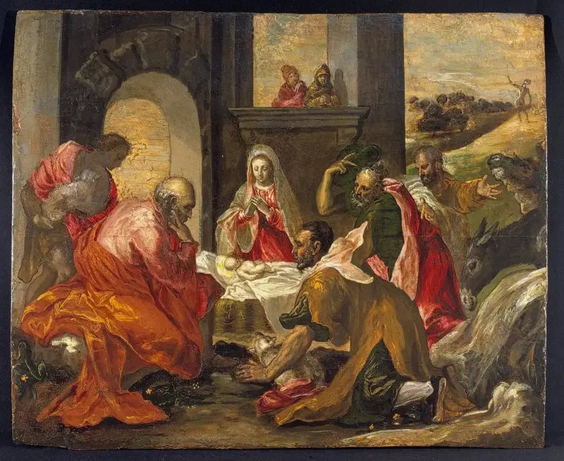 Adoration des Mages - El Greco
การบูชาของพระราชา - เอล เกรโก