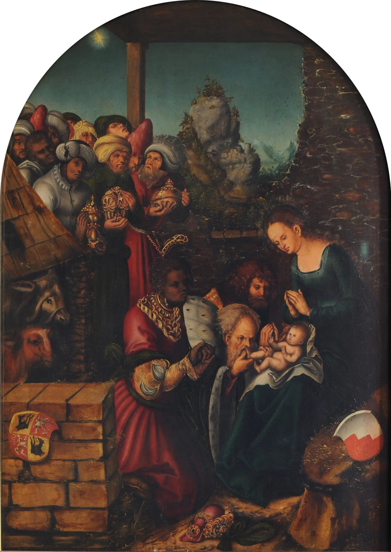 Adoration des Mages - Lucas Cranach the Elder
การบูชาของพระราชา - ลูคัส ครานัค ผู้แก่กว่า