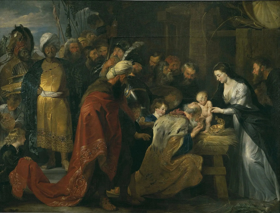 Adoration des Mages - Peter Paul Rubens
การบูชาของพระราชา - ปีเตอร์ พอล รูเบนส์