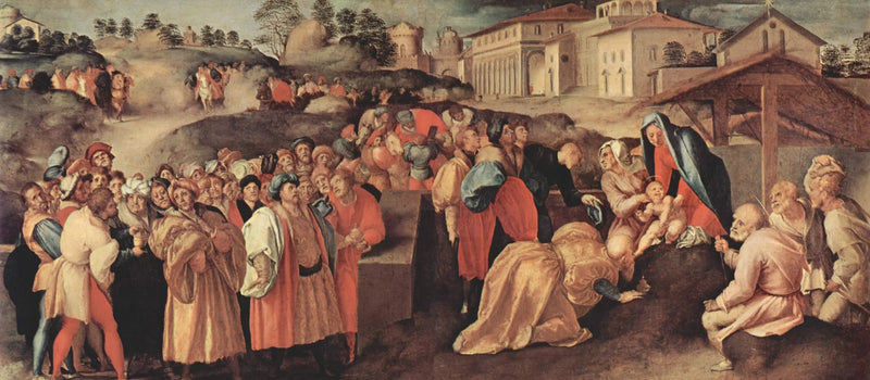 Adoration des Mages - Pontormo
การบูชาของพระราชา - ปอนต์อร์โม
