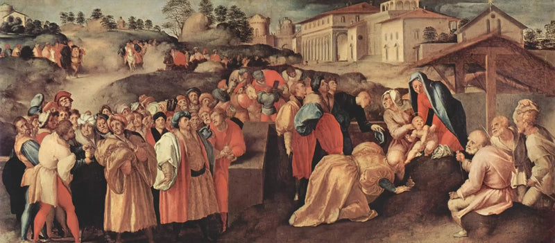Adoration des Mages - Pontormo
การบูชาของพระราชา - ปอนต์อร์โม