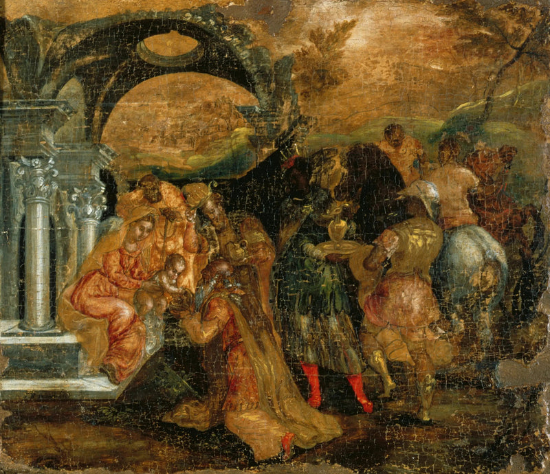 Adoration des Rois - El Greco
การนมัสการของพระราชา - เอล เกรโก