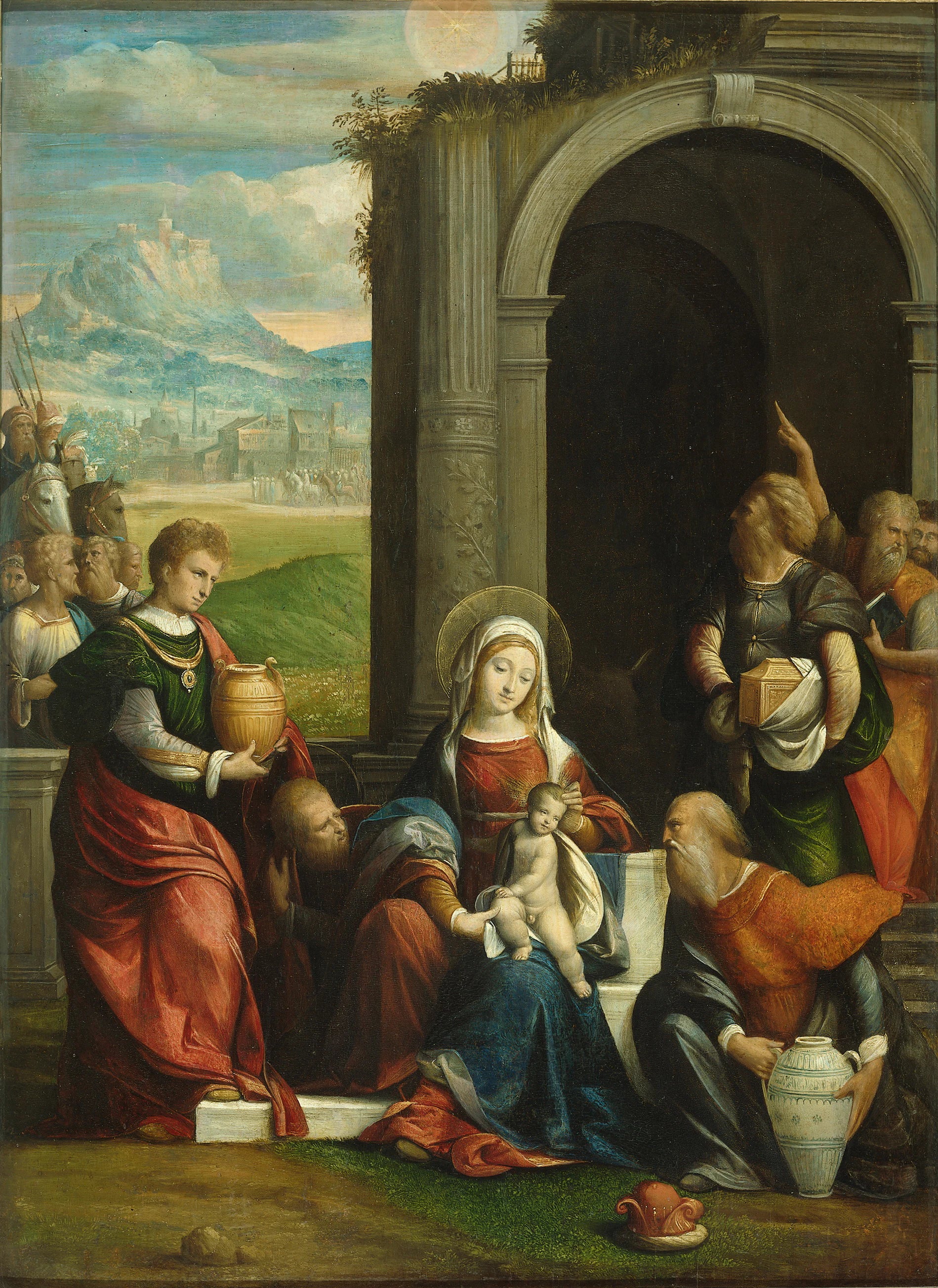 L'Adoration des Rois - Benvenuto Tisi da Garofalo