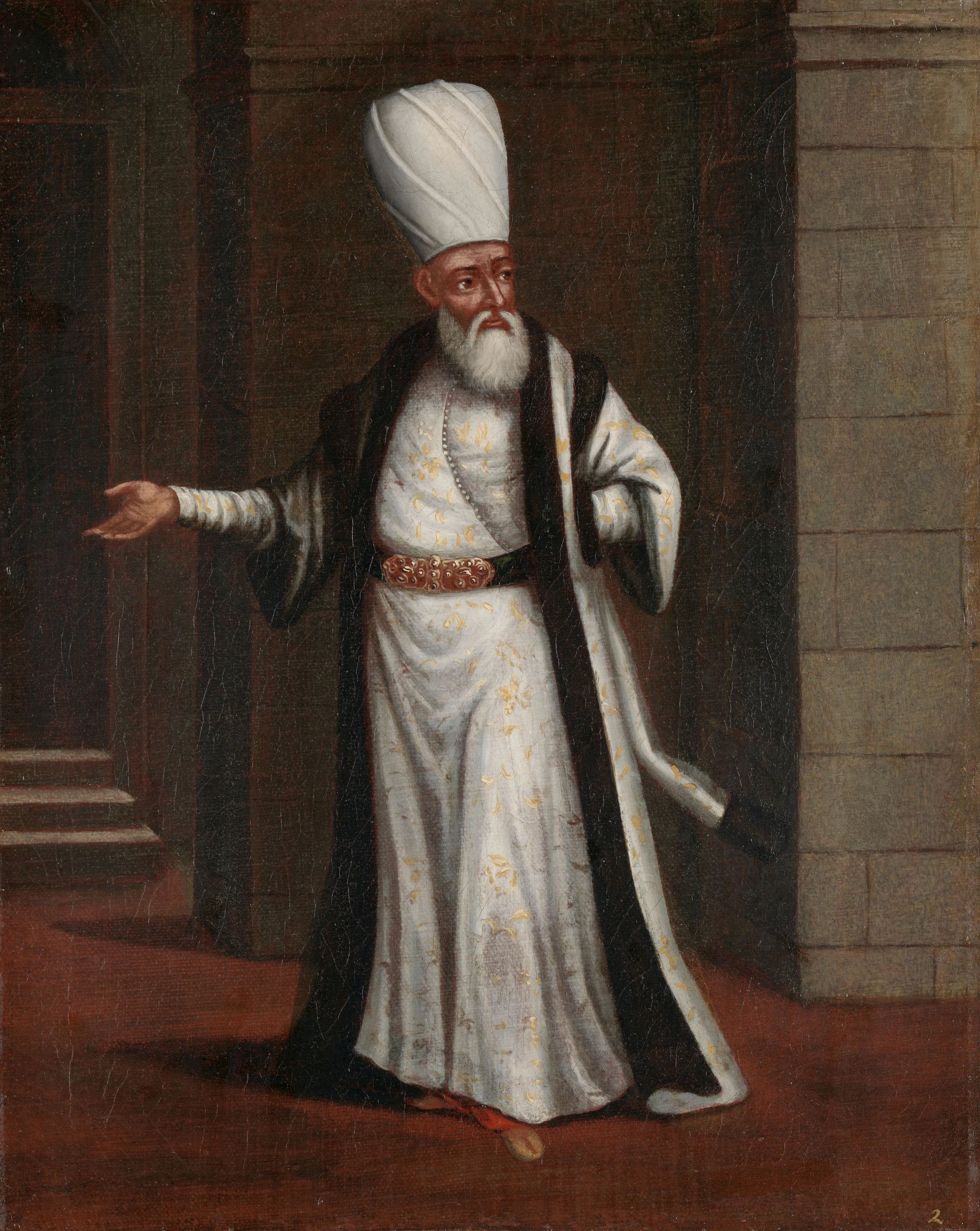 Aga. Commandant en chef des janissaires - Jean-Baptiste van Mour